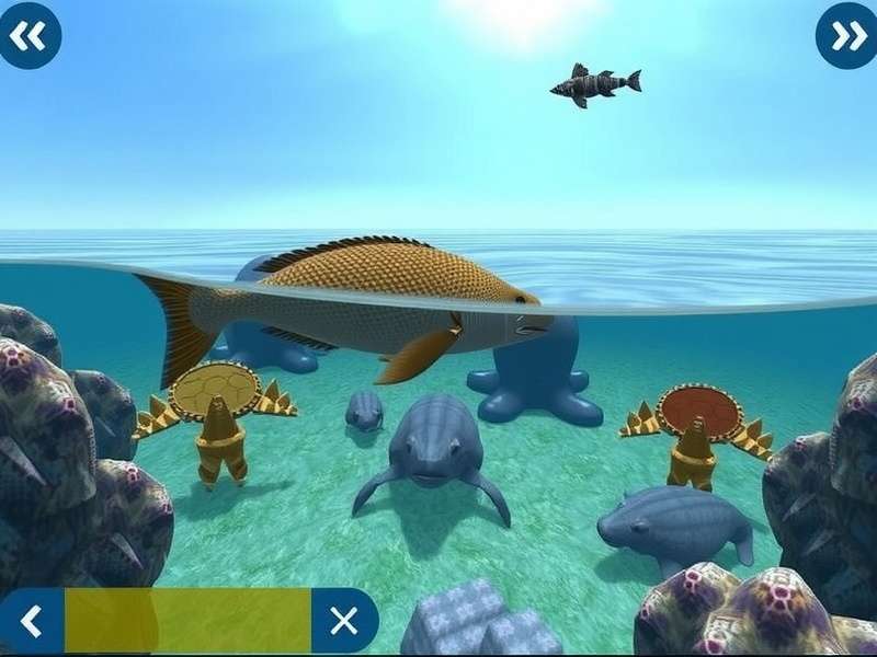 Indian Ocean Life Explorer Game Screenshot